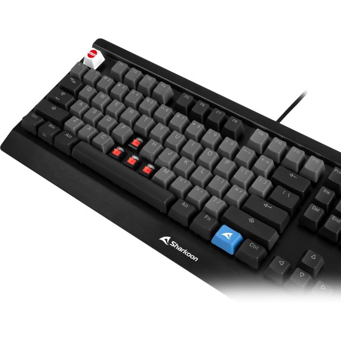 Sharkoon SKILLER SAC20 (schwarz. 114 Stck. ANSI-Layout (US)) 5
