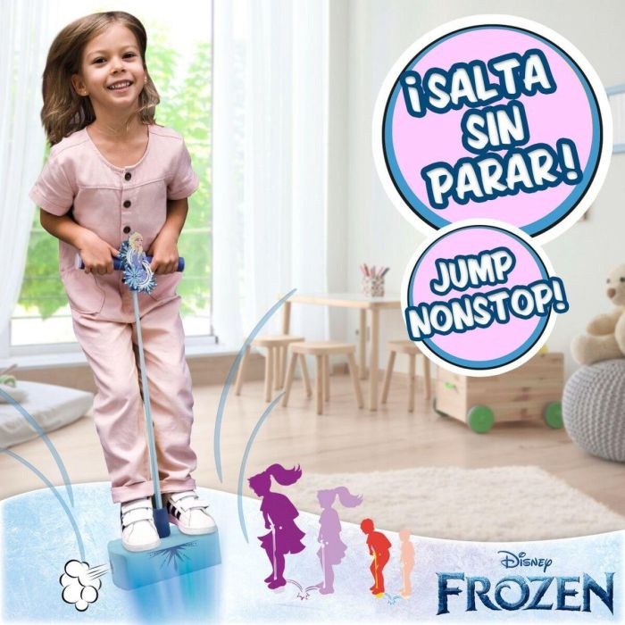 Saltador pogo Frozen 3D Azul Infantil (4 Unidades) 5 Saltador pogo Frozen 3D Azul Infantil (4 Unidades) 5