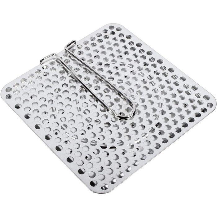 Parrilla Quttin Acero 20 x 20 x 1,2 cm Tostadora Pan 1 Parrilla Quttin Acero 20 x 20 x 1,2 cm Tostadora Pan 1