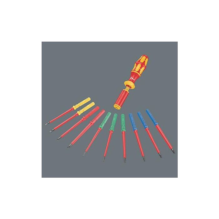 Wera 05006605001 Juego Destornilladores Kraftform Kompakt VDE 15 Torque extra slim 1 TIE, aislados, 15 piezas 3