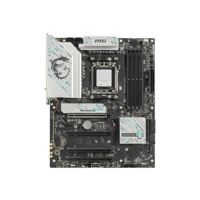 MSI 911-7E56-007 Placa base B850 Gaming Plus WiFi AMD AM5 DDR5 256GB WiFi 7 ATX para PC 1 MSI 911-7E56-007 Placa base B850 Gaming Plus WiFi AMD AM5 DDR5 256GB WiFi 7 ATX para PC 1