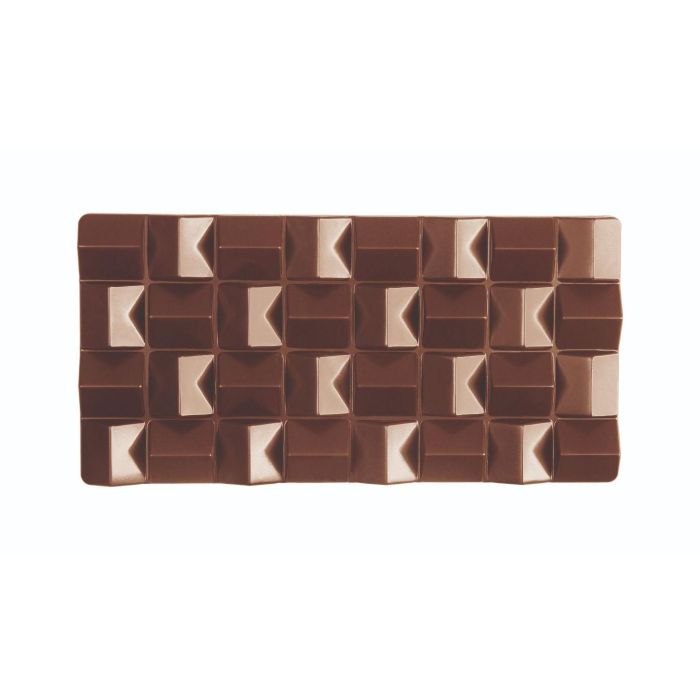 Quttin Molde Para Chocolate Surtido 17.5 cm Ancho x 2.5 cm Alto x 27.5 cm Largo (12 Unidades)