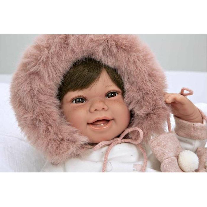 Muñecas Arias Muñeca Elegance 45 cm Zoe Rosa con Manoplas (Muñeco de Peso) 6 Muñecas Arias Muñeca Elegance 45 cm Zoe Rosa con Manoplas (Muñeco de Peso) 6