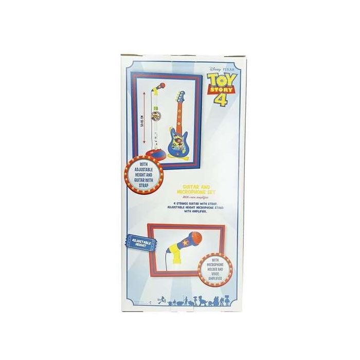 Guitarra y microfono de pie toy story con amplificador (altura regulable) 8 Guitarra y microfono de pie toy story con amplificador (altura regulable) 8