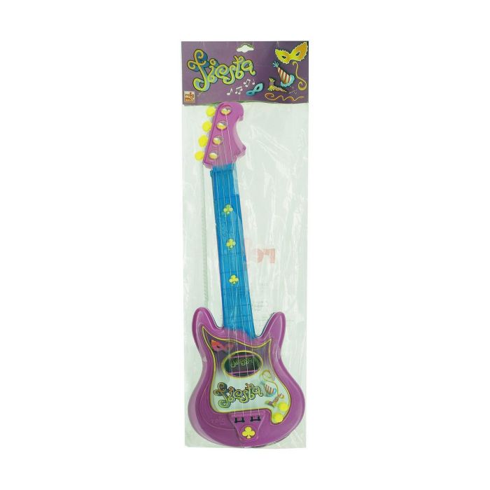 Guitarra electrica fiesta 4 cuerdas. 56x18x4 cm 1 Guitarra electrica fiesta 4 cuerdas. 56x18x4 cm 1