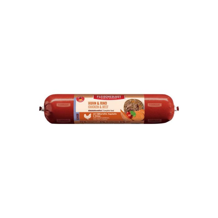 Comida húmeda Fleischeslust Senior 800 gr Pollo Ternera
