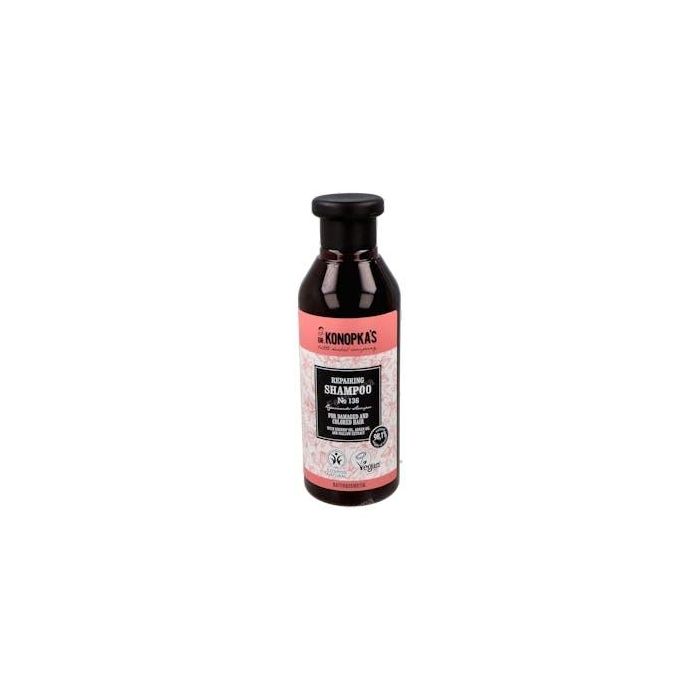 DR. KONOPKA´S Champú Reparador Cabello Dañado y Teñido con Argán, Escaramujo y Malva BIO 280ml