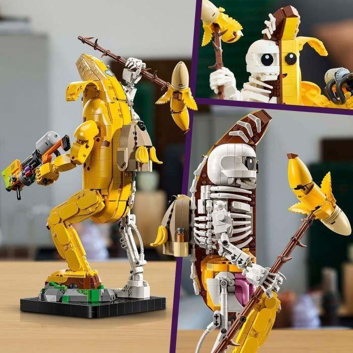 LEGO Fortnite 77072 Plátano pelado: minifigura coleccionable de videojuego para adultos 2 LEGO Fortnite 77072 Plátano pelado: minifigura coleccionable de videojuego para adultos 2