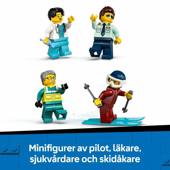LEGO 60465 Ambulancia de Rescate Aéreo, Set de Construcción LEGO City para Niños de 6 Años en Adelante 8
