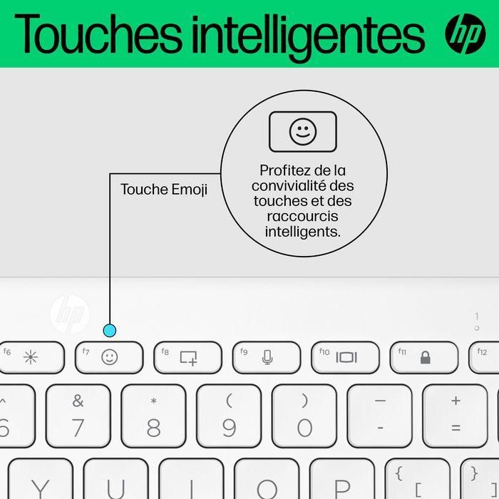 HP 350 Teclado Inalámbrico Bluetooth Compacto Multi-Dispositivo, Cómodo y Portátil para Productividad en PC, Portátil, Tablet y Móvil 17