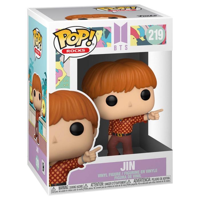 Funko POP BTS Dynamite Jin Figura Vinilo 9cm 2