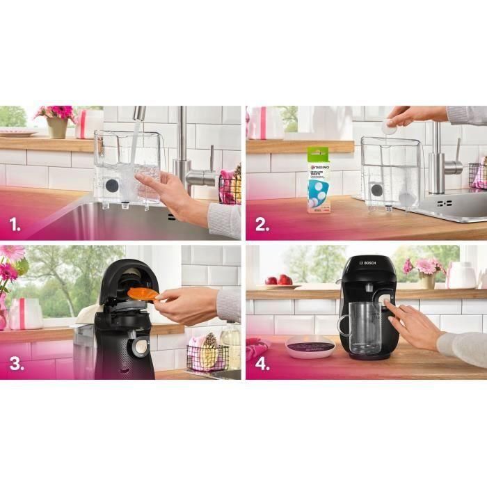 Cafetera multibebidas BOSCH TASSIMO T10 Happy Vanilla 1400 W 4 Cafetera multibebidas BOSCH TASSIMO T10 Happy Vanilla 1400 W 4