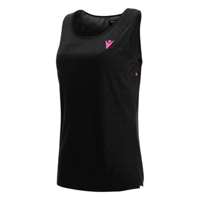 Camiseta para Mujer sin Mangas Macron Start Cb Negro Pádel XL 0 Camiseta para Mujer sin Mangas Macron Start Cb Negro Pádel XL 0