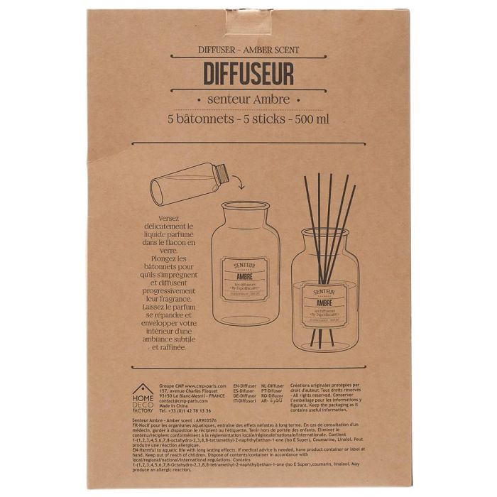 Home Deco Factory Difusor Con Barritas 500 Ml 5 Home Deco Factory Difusor Con Barritas 500 Ml 5