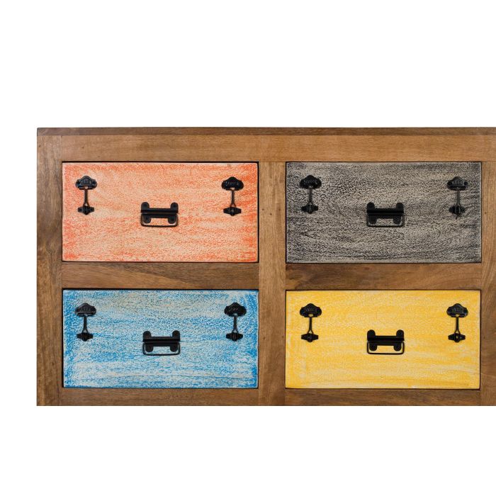 GINER Y COLOMER Aparador 9 Cajones Madera Maciza Mango Multicolor 3