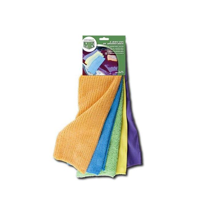 Abc MOT00504 Pack 5 Bayetas Y Paños 40x40 Cm 1