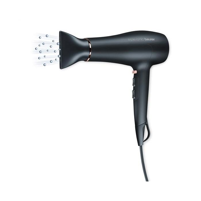 Beurer HC-50 Secador de Pelo Profesional 2200W con Función Triple Iónica - Ideal para Todo Tipo de Cabello 9 Beurer HC-50 Secador de Pelo Profesional 2200W con Función Triple Iónica - Ideal para Todo Tipo de Cabello 9