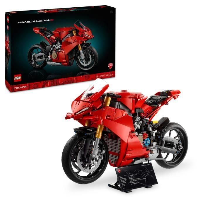 LEGO Technic 42202 Ducati Panigale V4 S Motorcycle - Motocicleta para construir para adultos LEGO Technic 42202 Ducati Panigale V4 S Motorcycle - Motocicleta para construir para adultos