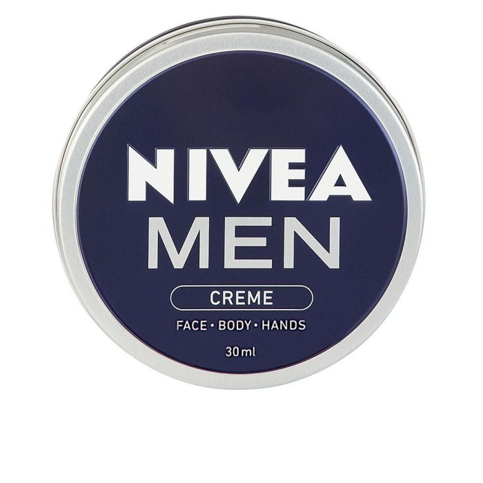Nivea MEN CRÈME Crema Hidratante Piel Masculina para Cara, Cuerpo y Manos 30 ml – Textura Ligera, Rápida Absorción, No Grasa Nivea MEN CRÈME Crema Hidratante Piel Masculina para Cara, Cuerpo y Manos 30 ml – Textura Ligera, Rápida Absorción, No Grasa