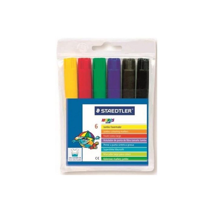 Staedtler Rotulador Grueso Noris Club Colores Surtidos Estuche 6 Ud Staedtler Rotulador Grueso Noris Club Colores Surtidos Estuche 6 Ud