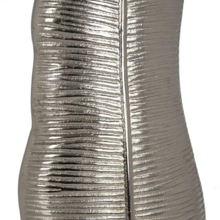 Jarrón Metal Plata 17 x 9 x 44 cm 2