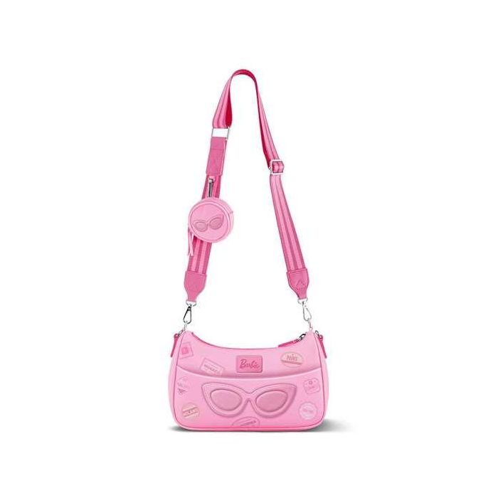 Karactermania Bolso Barbie Fancy 2.0 Travel Bolso de Hombro 8x21x5,5 cm Rosa PVC para Niñas 0 Karactermania Bolso Barbie Fancy 2.0 Travel Bolso de Hombro 8x21x5,5 cm Rosa PVC para Niñas 0
