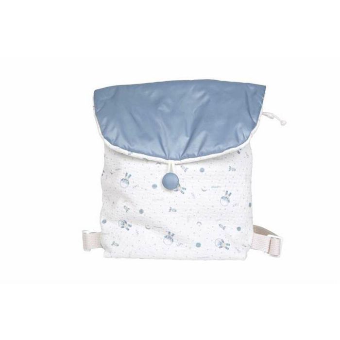 Muñeca elegance 45 cm adi azul c/mochila (muñeco de peso) 2