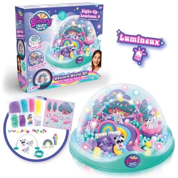 Canal Toys - So Sensory Mini World - El Mundo de los Unicornios DIY - SEN 002 3