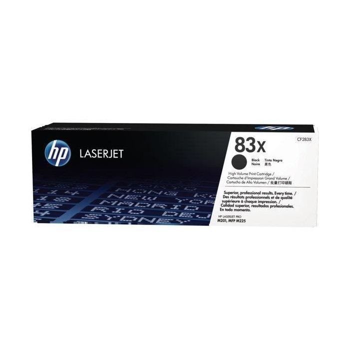 Hp Toner Negro M201N M225Dn - Nº 83X Hp Toner Negro M201N M225Dn - Nº 83X