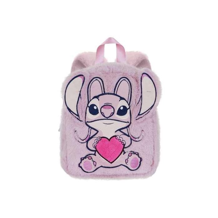Karactermania Angel mochila plush heart 30x25x15cm Rosa Poliéster 1