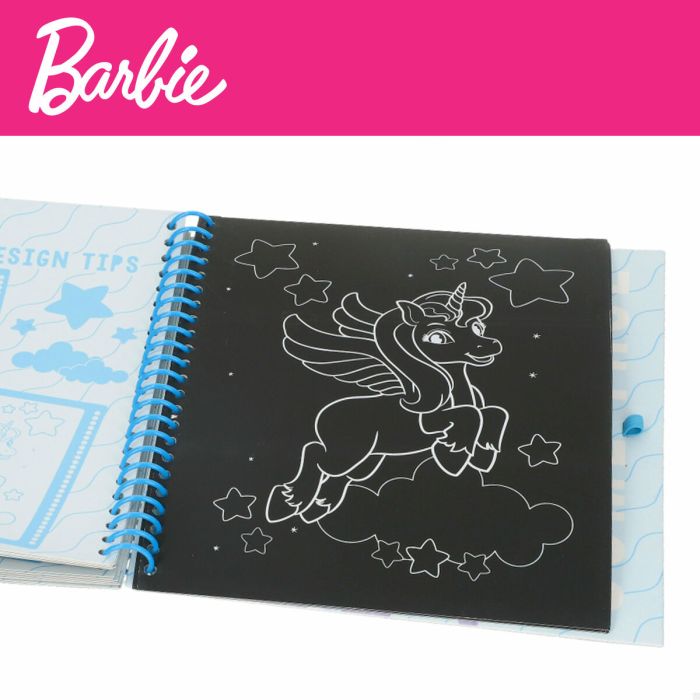 Set de Dibujo Barbie (12 Piezas) (12 Unidades) 3 Set de Dibujo Barbie (12 Piezas) (12 Unidades) 3