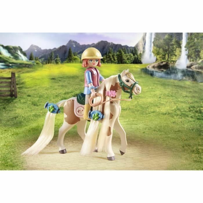 Playmobil Ellie con Caballo y Accesorios para Peinar el Pelo 4