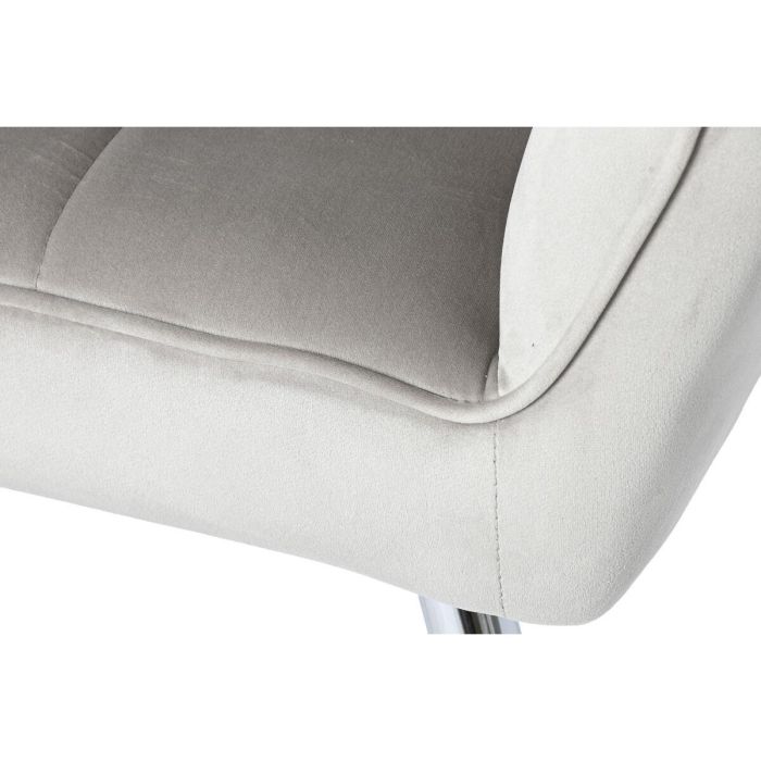 Butaca Home ESPRIT Gris Crema Dorado Plateado Poliéster Metal 74 x 74 x 90 cm 74 x 67 x 90 cm 3 Butaca Home ESPRIT Gris Crema Dorado Plateado Poliéster Metal 74 x 74 x 90 cm 74 x 67 x 90 cm 3