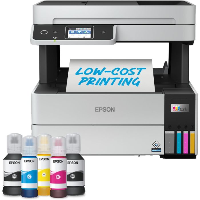 Epson EcoTank Pro ET-5185 Impresora Inyección Tinta Color A4 4800x1200 DPI 37 ppm Negro 23 ppm Color Duplex WiFi Ethernet 1