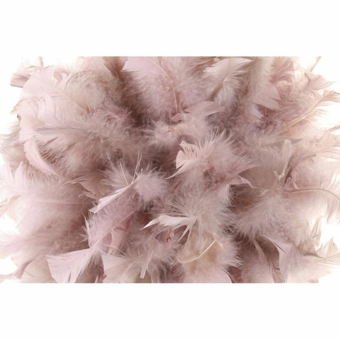 Bola Decoracion Navidad Fantasia DKD Home Decor Rosa Palo Blanco 40 x 40 cm (2 Unidades) 1 Bola Decoracion Navidad Fantasia DKD Home Decor Rosa Palo Blanco 40 x 40 cm (2 Unidades) 1