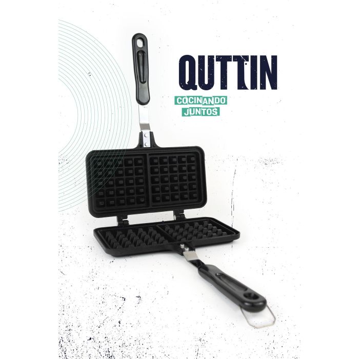 Molde para gofres doble de aluminio Quttin (6 Unidades) 4 Molde para gofres doble de aluminio Quttin (6 Unidades) 4