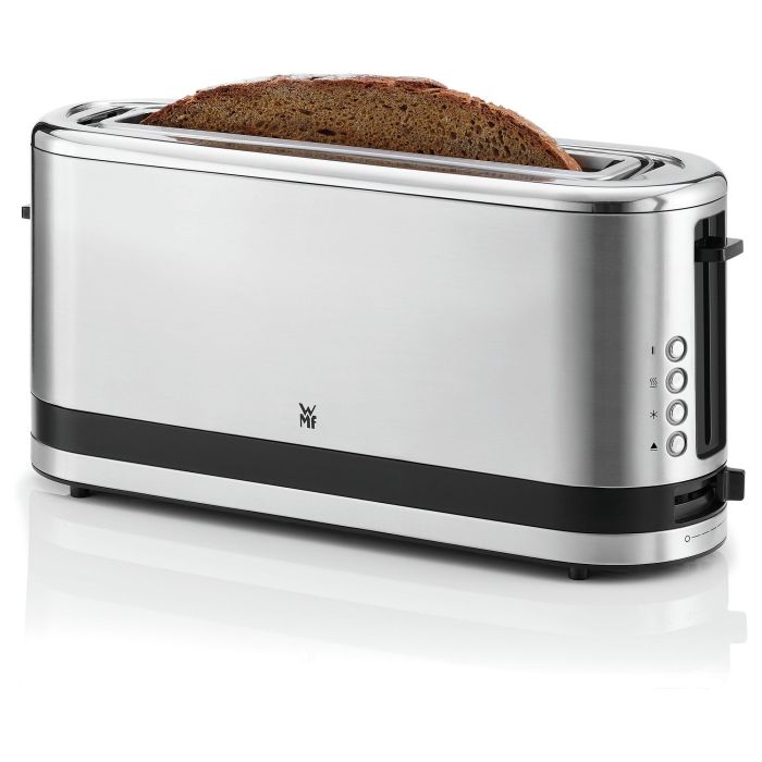 WMF 04.1412.0011 Tostadora de ranura larga de acero inoxidable para 2 rebanadas 1
