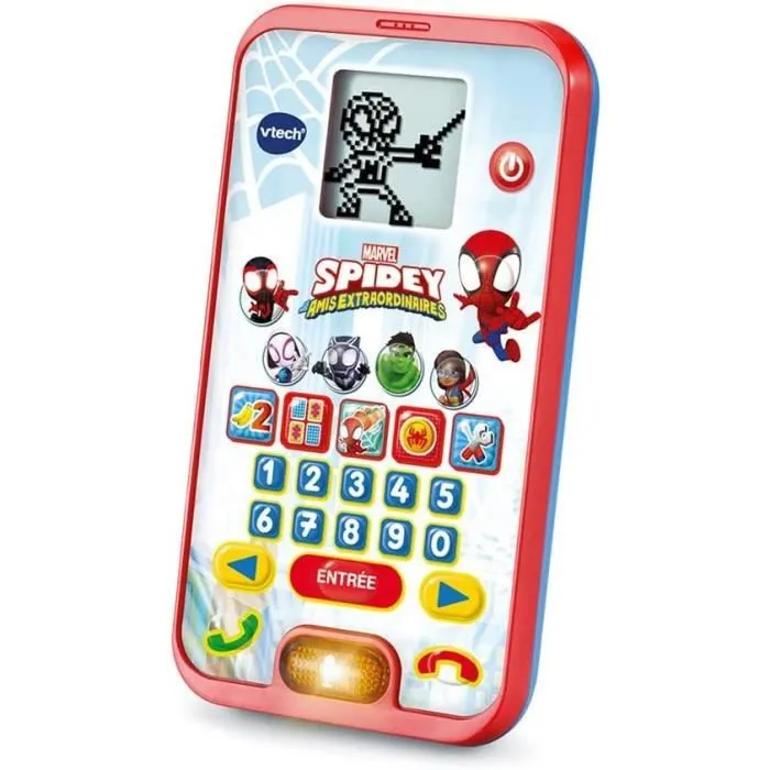 Vtech Spidey Teléfono Inteligente Educativo - Idioma Francés 0 Vtech Spidey Teléfono Inteligente Educativo - Idioma Francés 0