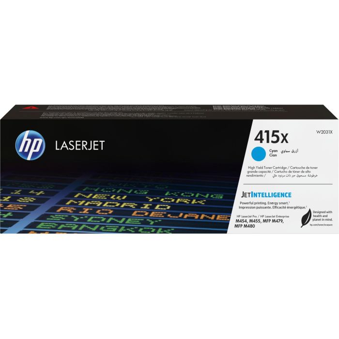 HP Toner Cian Laserjet M454 Series - 415X