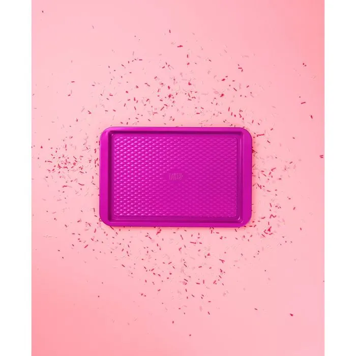 Fackelmann Juego de 4 moldes Tasty Pâtisserie, 23 a 38 cm, Fucsia 4