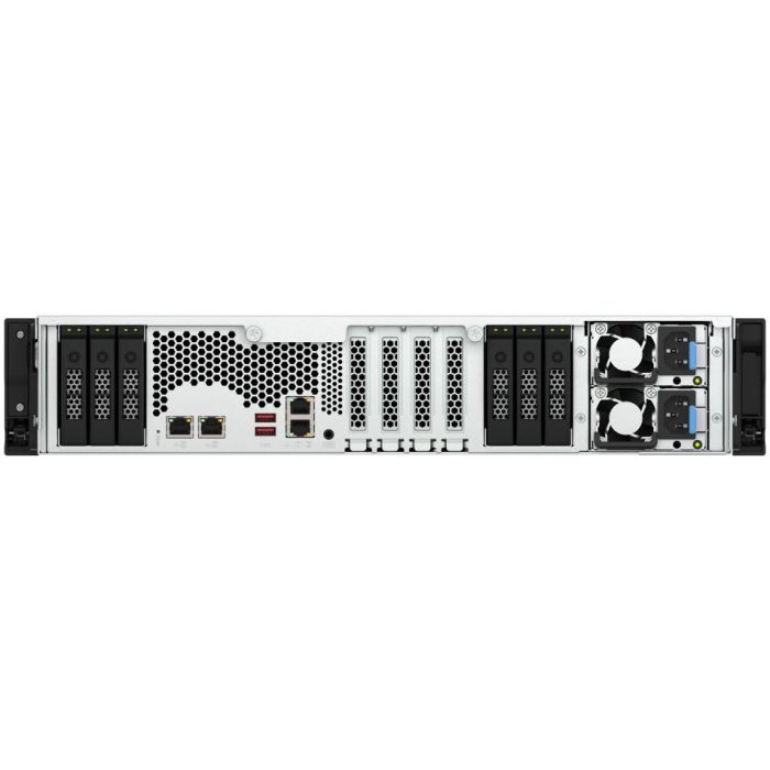 QNAP TS-h3077AFU-R5-32G NAS Servidor 2U 30 Bahías AMD Ryzen 5 Pro 7645 6C/12T 32GB DDR5 10 QNAP TS-h3077AFU-R5-32G NAS Servidor 2U 30 Bahías AMD Ryzen 5 Pro 7645 6C/12T 32GB DDR5 10