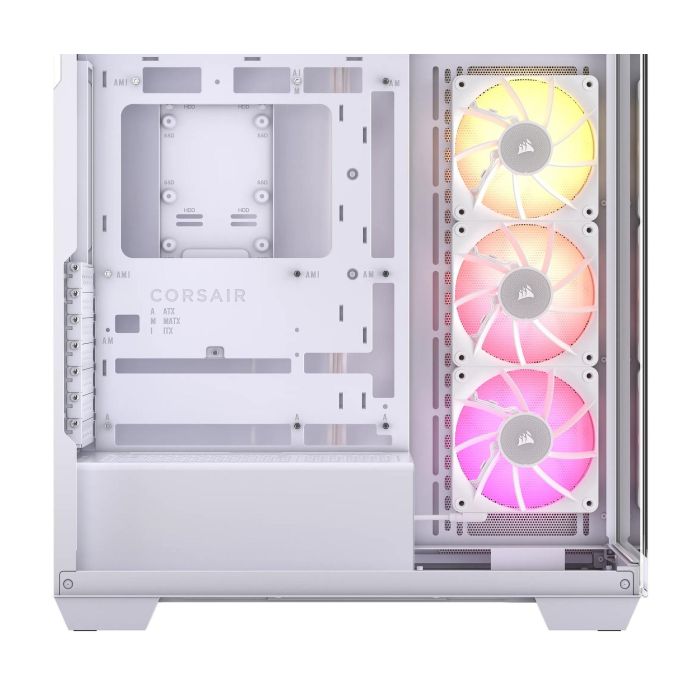 Corsair 3500X LINK RGB Caja Gaming Midi Tower ATX Blanco con Panel de Vidrio Templado