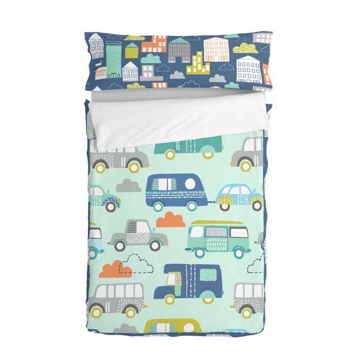 Saco Nórdico con Relleno HappyFriday Moshi Moshi Holidays Multicolor 105 x 200 cm