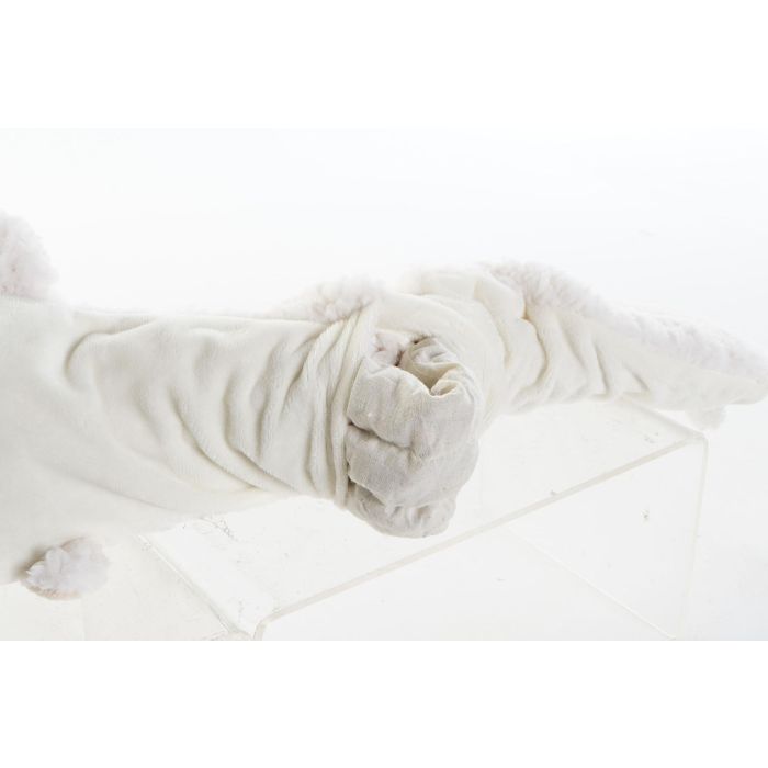 DKD Home Decor Cojín Infantil Rectangular Colección Ovejitas de Poliéster Blanco Marrón Claro con Semillas 17x4x62.5 cm (4 Unidades) 3 DKD Home Decor Cojín Infantil Rectangular Colección Ovejitas de Poliéster Blanco Marrón Claro con Semillas 17x4x62.5 cm (4 Unidades) 3