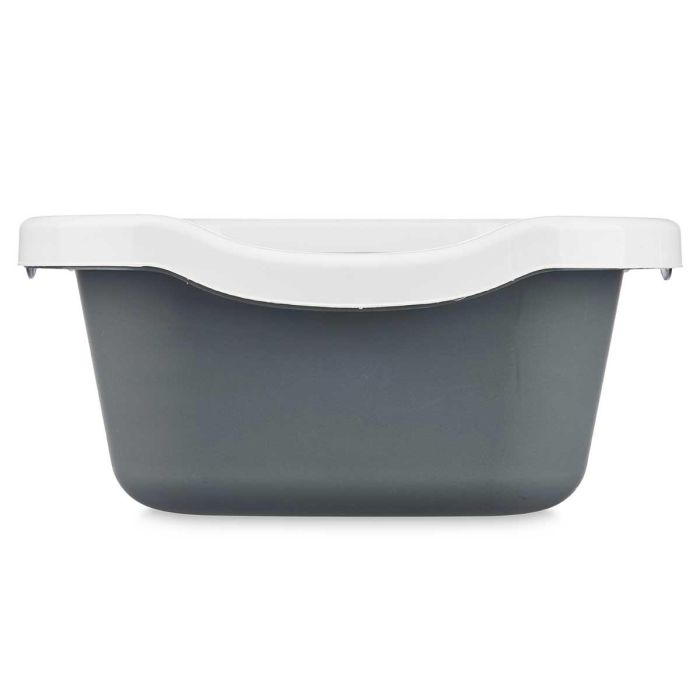 Arenero Plastico 58X38Cm Con Pala Antracita Mascow (11 Unidades) 3 Arenero Plastico 58X38Cm Con Pala Antracita Mascow (11 Unidades) 3