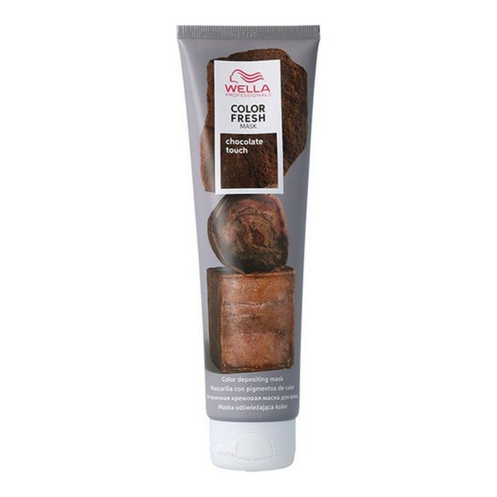 Wella Color Fresh Mask Chocolate Touch - Mascarilla temporal con pigmentos de color, 150ml Wella Color Fresh Mask Chocolate Touch - Mascarilla temporal con pigmentos de color, 150ml