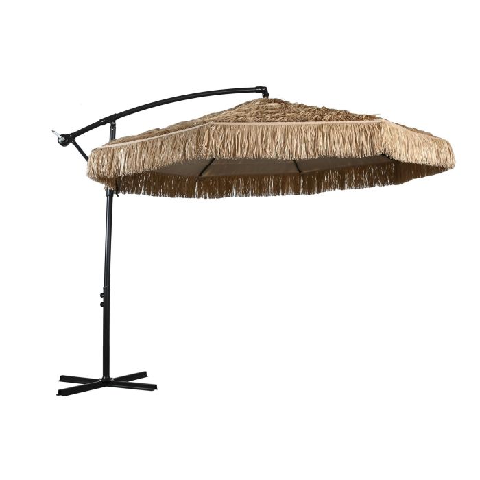 Parasol Terraza Y Jardin DKD Home Decor Marron Gris Oscuro 290 x 250 x 350 cm Parasol Terraza Y Jardin DKD Home Decor Marron Gris Oscuro 290 x 250 x 350 cm