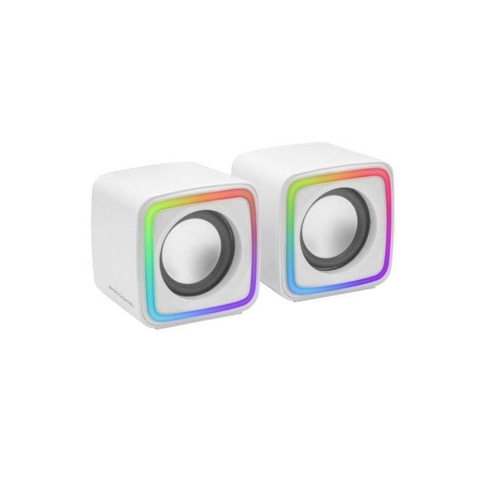 Altavoces Mars Gaming MSCUBE/ 8W/ 2.0/ Blancos Altavoces Mars Gaming MSCUBE/ 8W/ 2.0/ Blancos