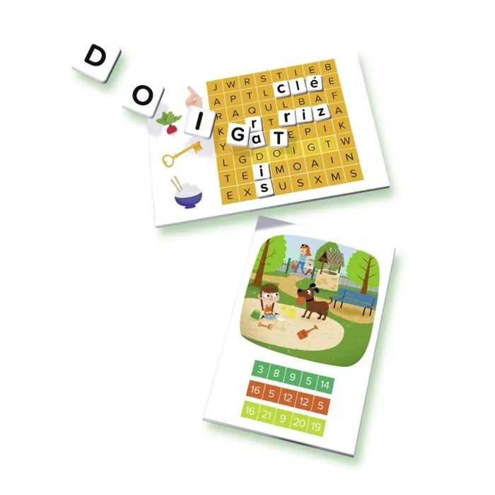 Ravensburger Juego de Palabras 4005556240609 para Niños, Primeros Juegos de Palabras Ilustrados, Crucigramas, Ortografía 2