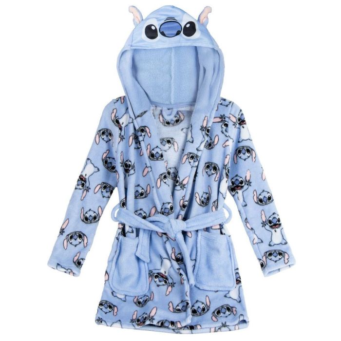 Batín Infantil Stitch Azul 14 Años 8 Batín Infantil Stitch Azul 14 Años 8
